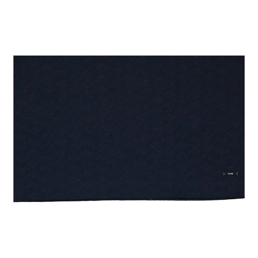 商品Hugo Boss|Men's Dark Blue Mercerized Cotton Slim-Fit Polo Shirt,价格¥761,第3张图片详细描述