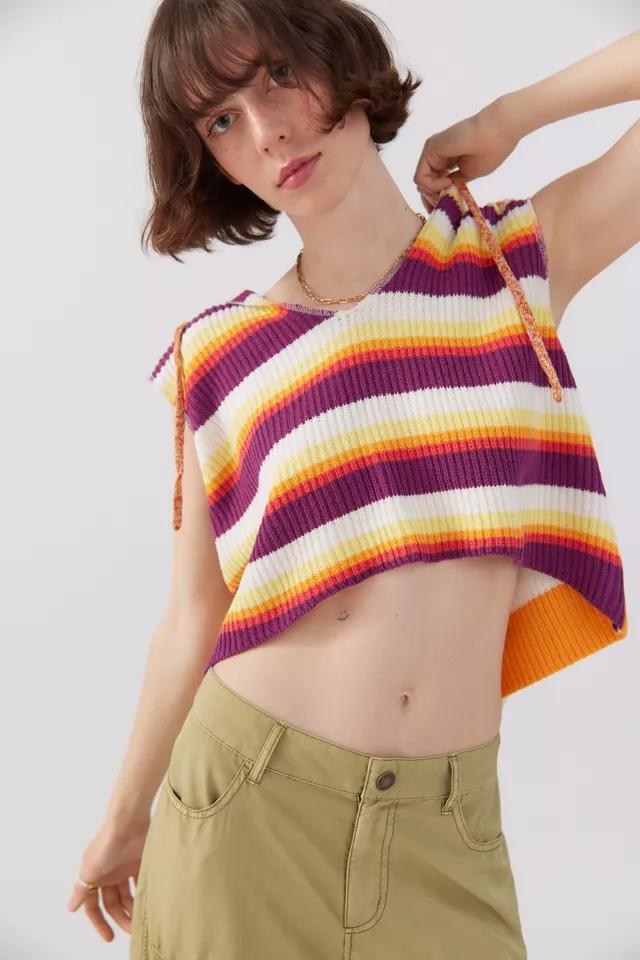 商品BDG|BDG Reid Hooded Sweater Vest,价格¥74,第1张图片