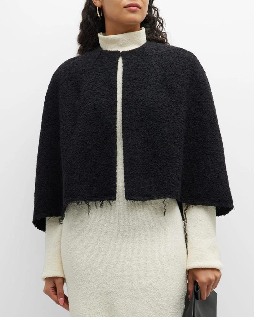 商品Totême|Raw-Edge Wool Boucle Cape,价格¥4561,第1张图片