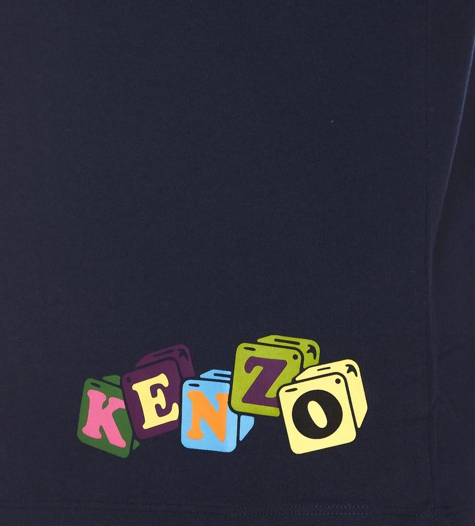 商品Kenzo|Kenzo Boke Flower Printed Crewneck T-Shirt,价格¥884,第3张图片详细描述