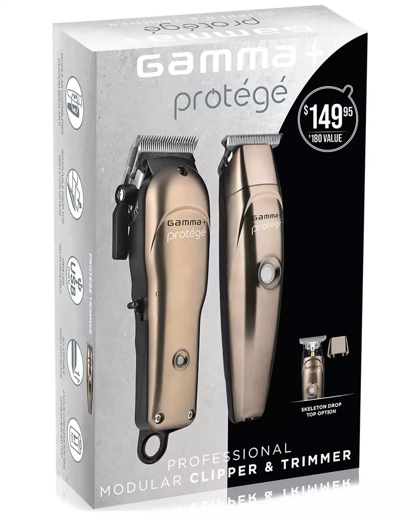 Gamma+ Protégé Professional Cordless Hair Clipper & Trimmer Combo 商品