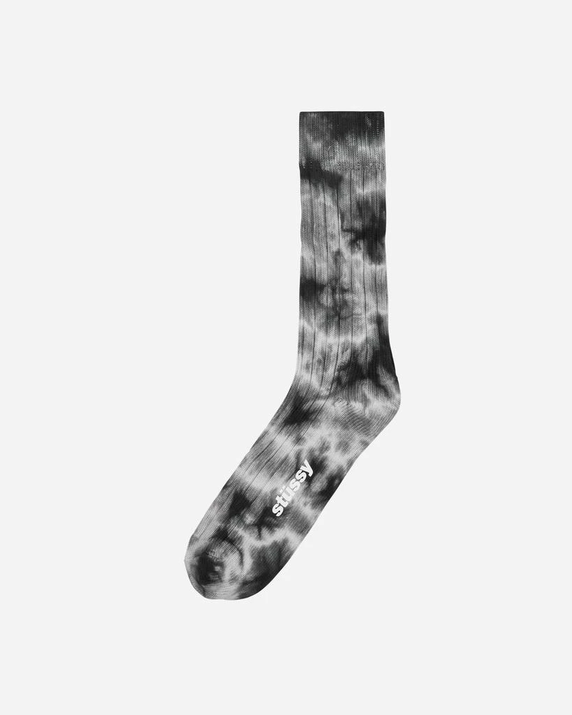 商品STUSSY|Dyed Ribbed Crew Socks Grey,价格¥80,第2张图片详细描述