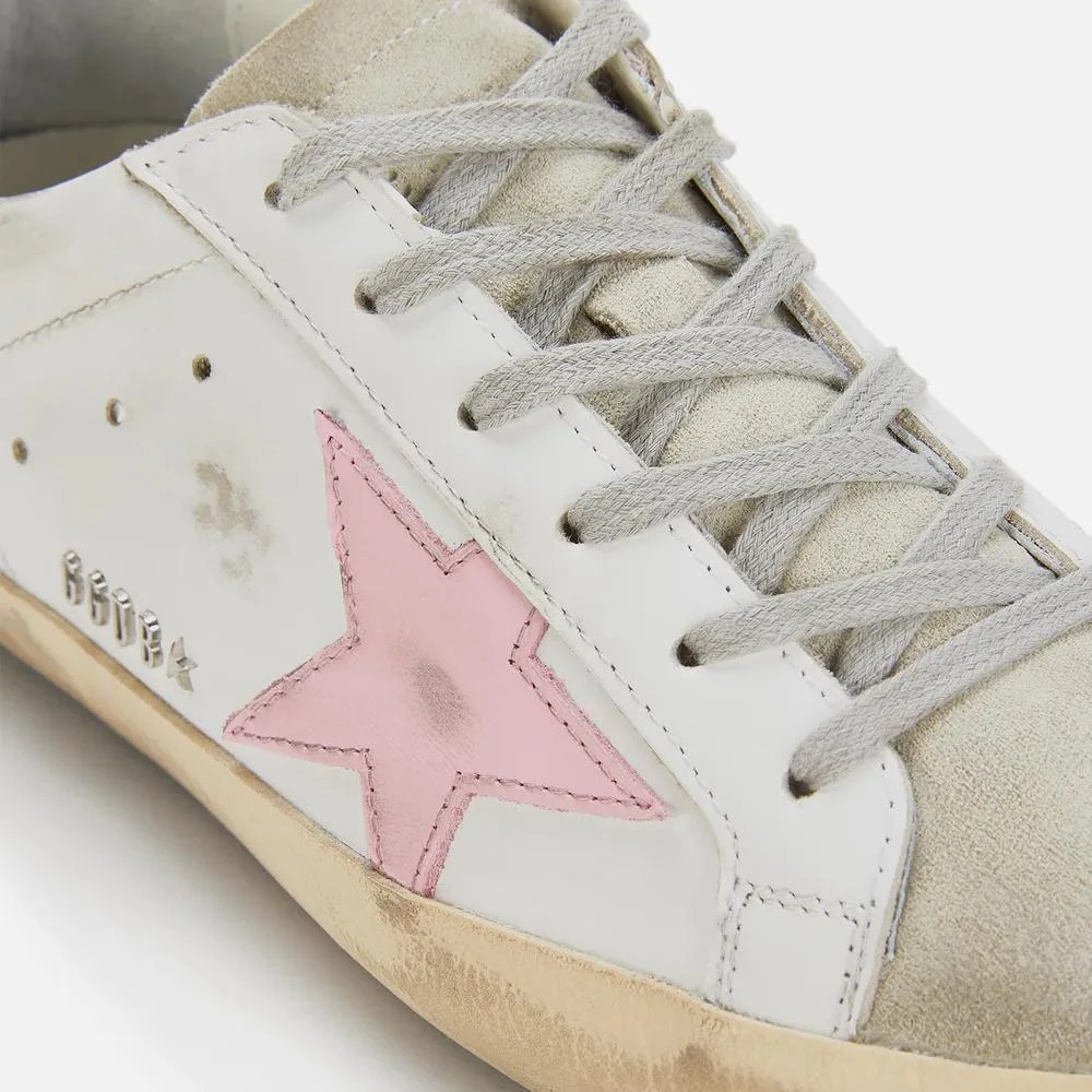 商品Golden Goose|Golden Goose Women's Superstar Leather Trainers,价格¥3354,第4张图片详细描述