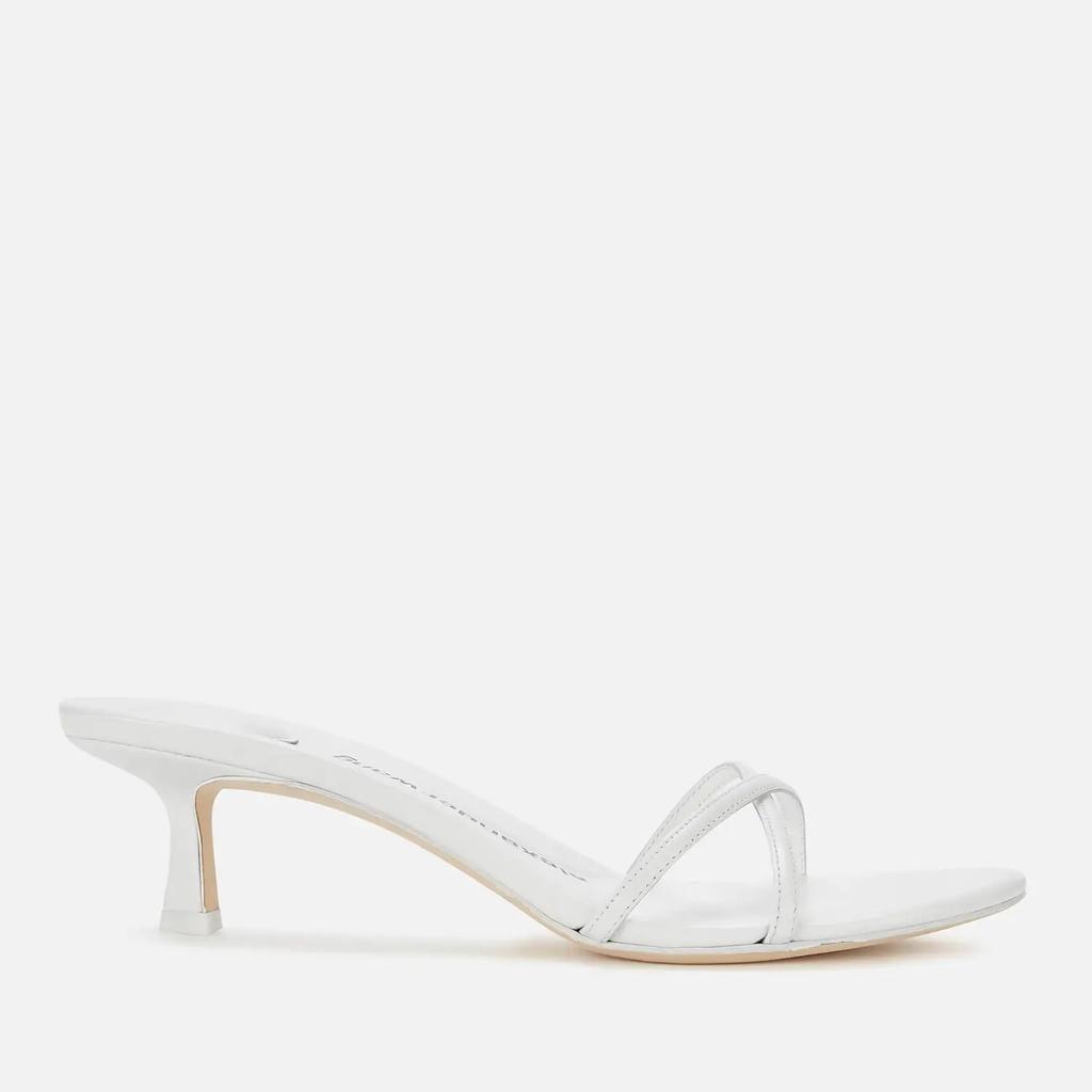 商品Alexander Wang|Alexander Wang Women's Dhalia 50 Heeled Sandals - White,价格¥1752,第1张图片
