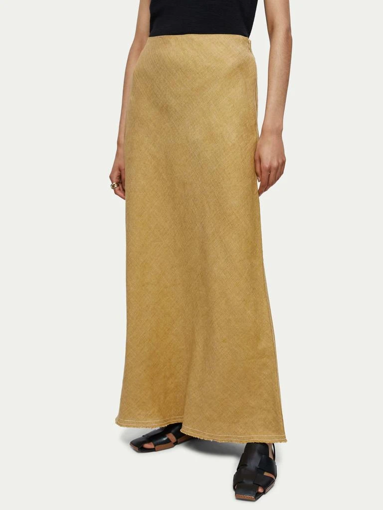 商品Jigsaw|Cross dye linen maxi skirt,价格¥1304,第5张图片详细描述