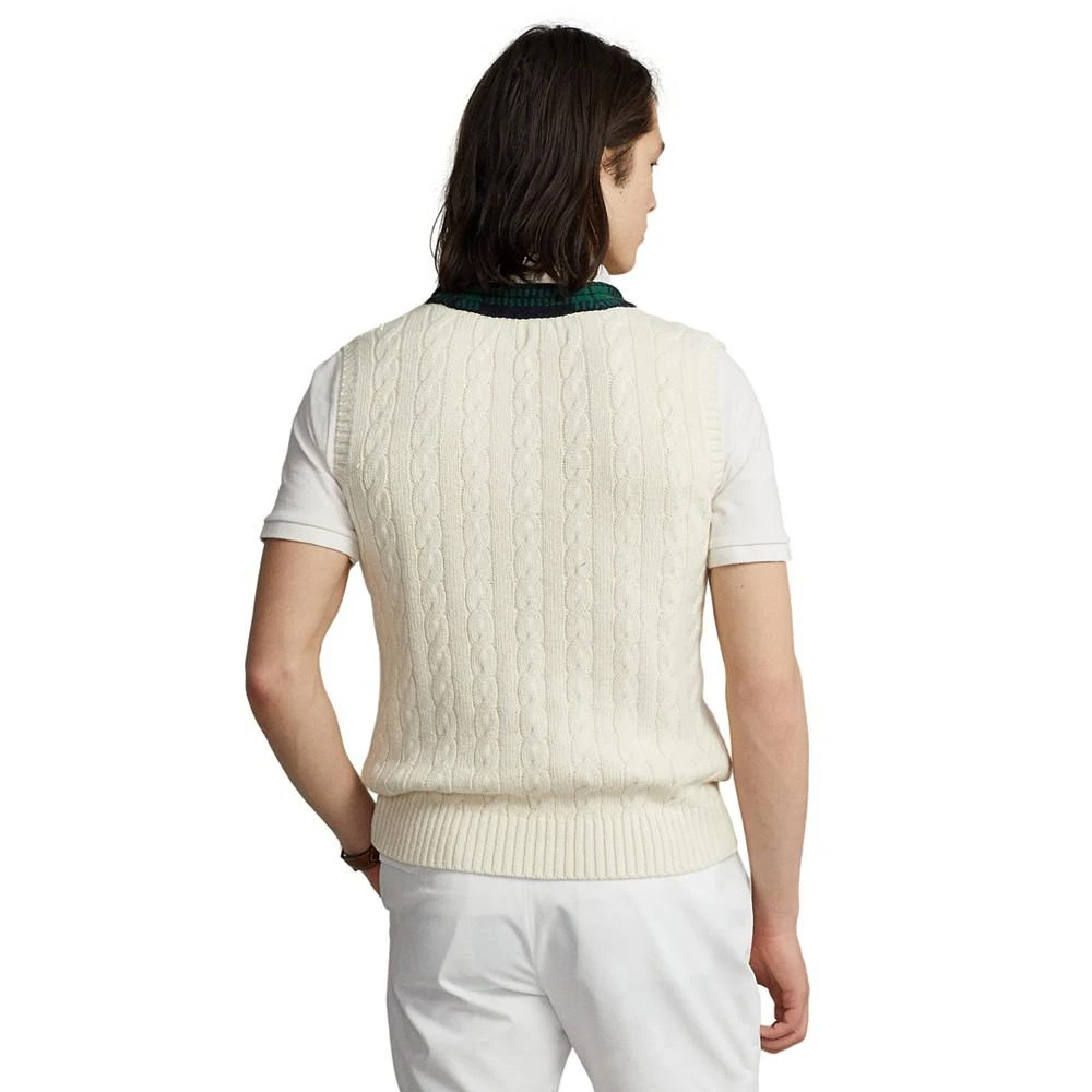 商品Ralph Lauren|Men's Cotton-Cashmere Cricket Vest,价格¥745,第2张图片详细描述