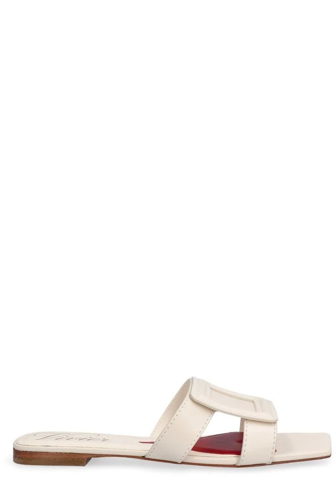 商品Roger Vivier|Roger Vivier Stitching Buckle Mules,价格¥4612,第1张图片