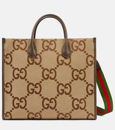 商品Gucci|Jumbo GG S号帆布托特包,价格¥18875,第1张图片