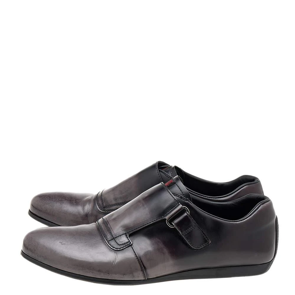 商品[二手商品] Prada|Prada Sport Two Tone Leather Single Strap Monk Shoes Size 42,价格¥2615,第4张图片详细描述