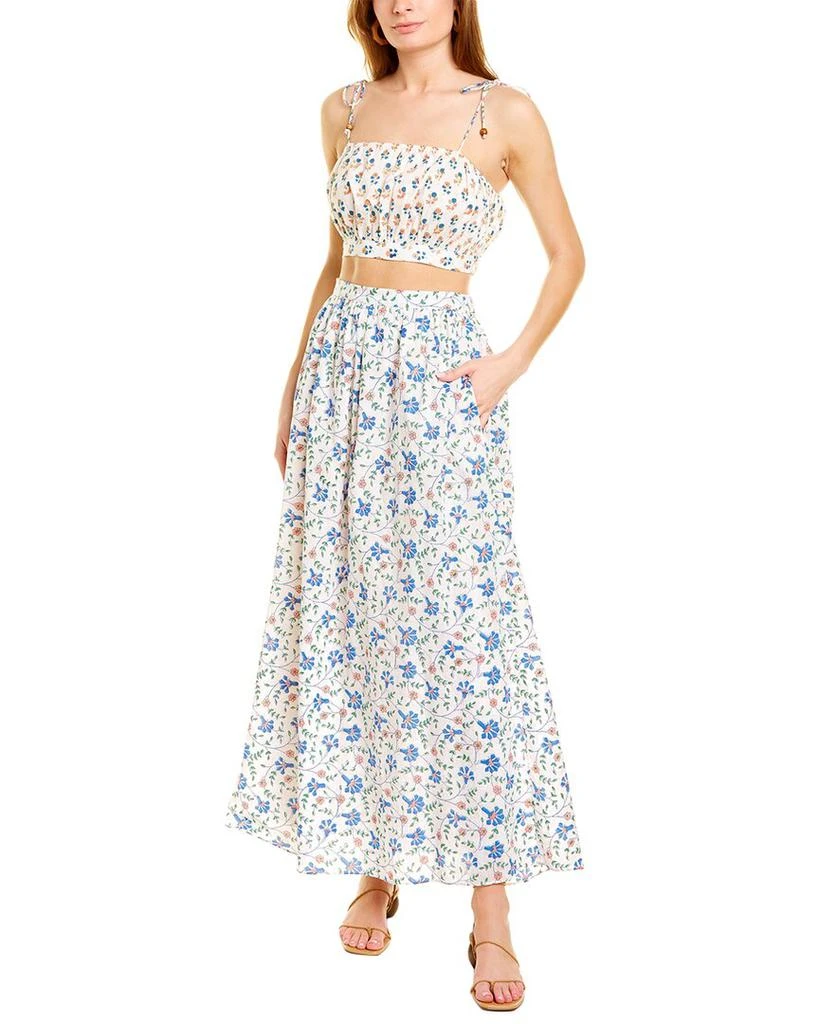 商品Ash & Eden|Ash & Eden 2pc Samba Skirt & Top Set,价格¥719,第1张图片