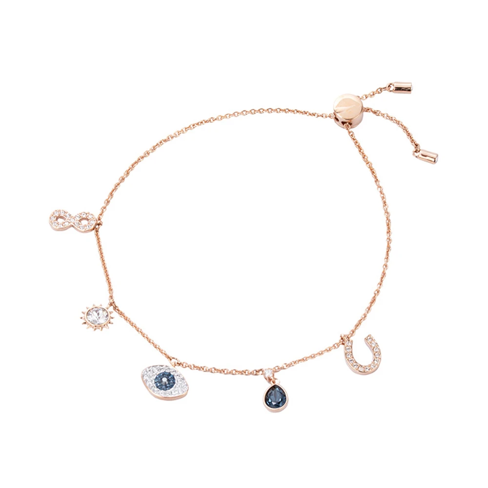 商品[国内直发] Swarovski|SWAROVSKI 玫瑰金色女士手链 5497668,价格¥647,第1张图片