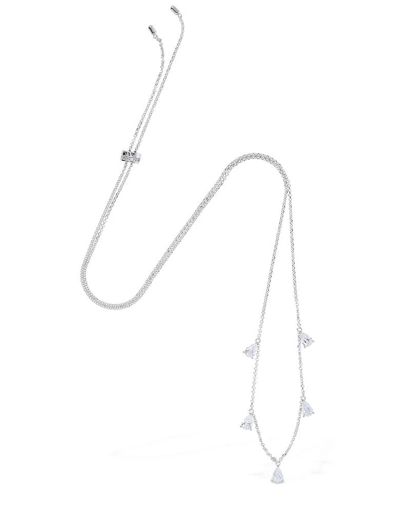 商品apm Monaco|Crystal Drop Adjustable Necklace,价格¥796,第2张图片详细描述