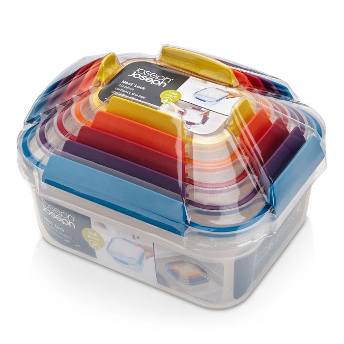 商品Joseph Joseph|Nest™ Lock 10-Piece Container Set,价格¥228,第3张图片详细描述