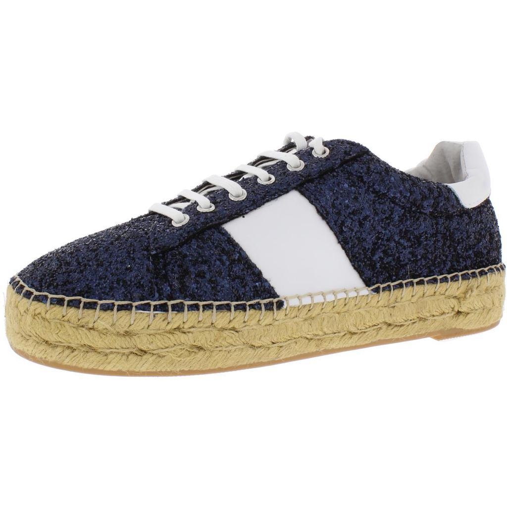 商品Marc Fisher|Marc Fisher Womens Leather Glitter Espadrilles,价格¥165,第1张图片