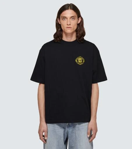 商品Balenciaga|Crest medium-fit T-shirt,价格¥4152,第3张图片详细描述