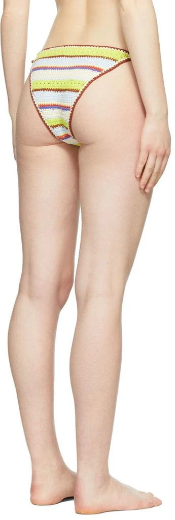 商品Ganni|Multicolor Cotton Bikini Bottom,价格¥268,第3张图片详细描述