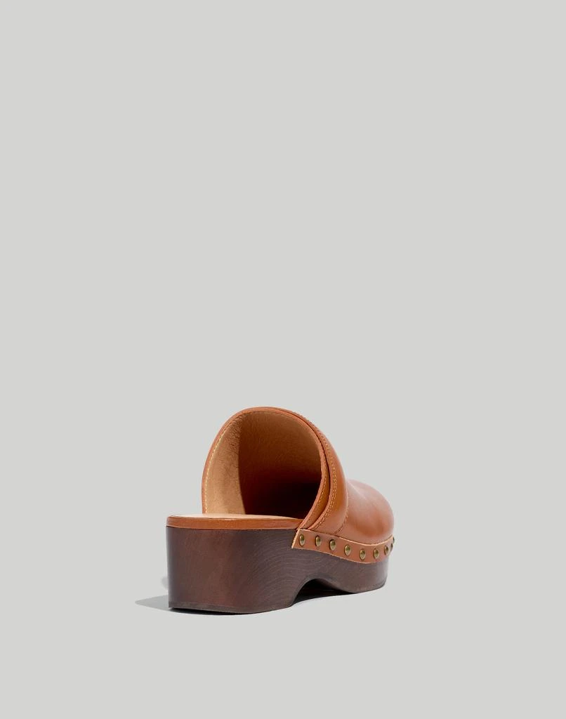 商品Madewell|The Cecily Clog in Oiled Leather,价格¥560,第3张图片详细描述