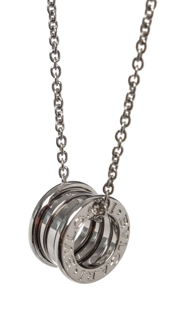 商品[二手商品] BVLGARI|Bvlgari Silver B.Zero 1 Pendant Necklace,价格¥18244,第3张图片详细描述