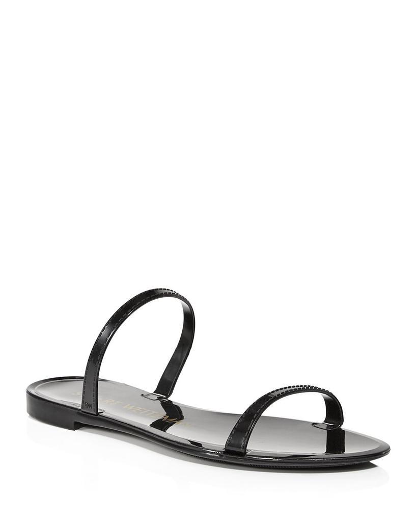商品Stuart Weitzman|Women's Sawyer Jelly Slide Sandals,价格¥479,第1张图片