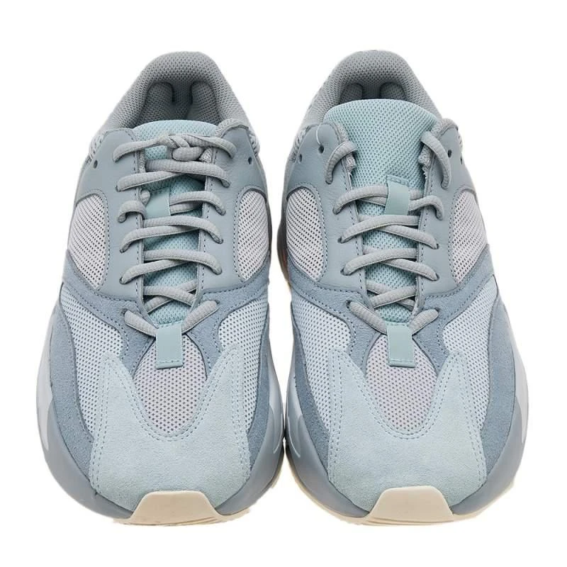 商品[二手商品] YEEZY|Yeezy x Adidas Grey/Blue Suede And Mesh Boost 700 V2 Inertia Sneakers Size 43 1/3,价格¥2680,第3张图片详细描述