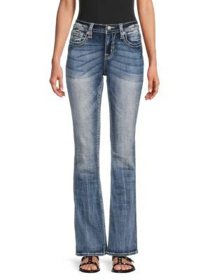 商品Miss Me|High Rise Whiskered Jeans,价格¥394,第1张图片