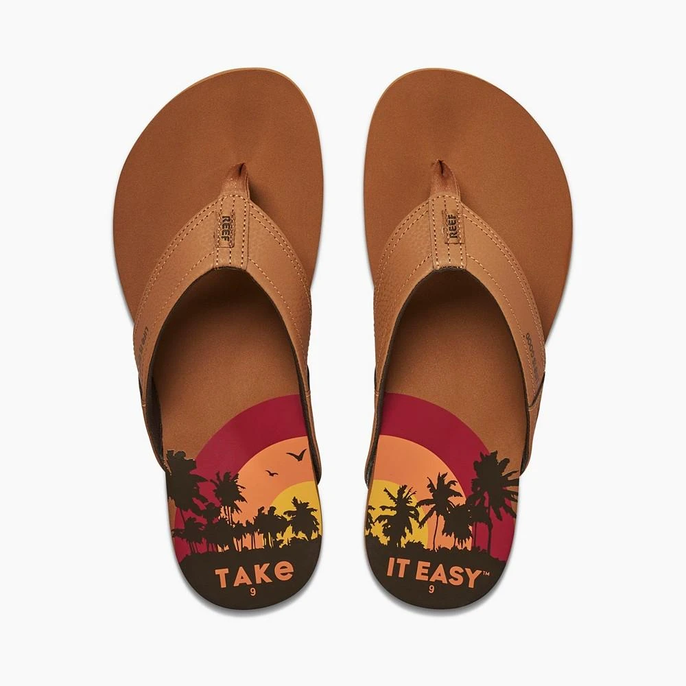 商品Reef|Men's Newport Life is Good Flip-Flop Sandal,价格¥143,第3张图片详细描述