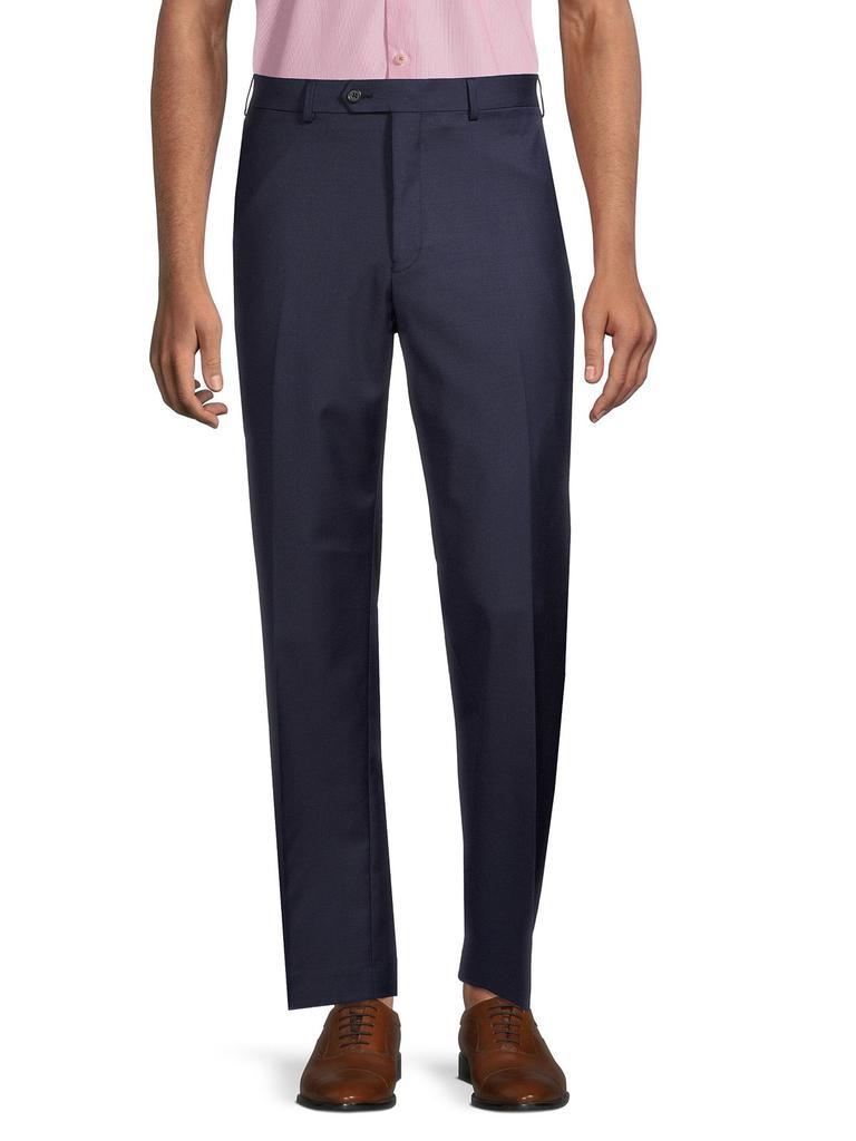 商品Ralph Lauren|Classic-Fit Wool-Blend Suit Separates Trousers,价格¥736,第1张图片
