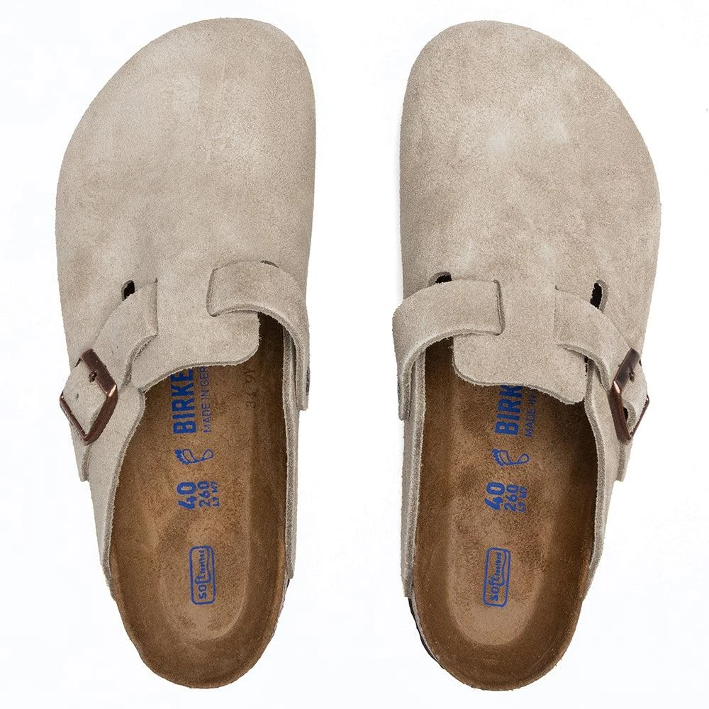 商品Birkenstock|Wide Boston Soft Footbed - Taupe,价格¥1207,第4张图片详细描述