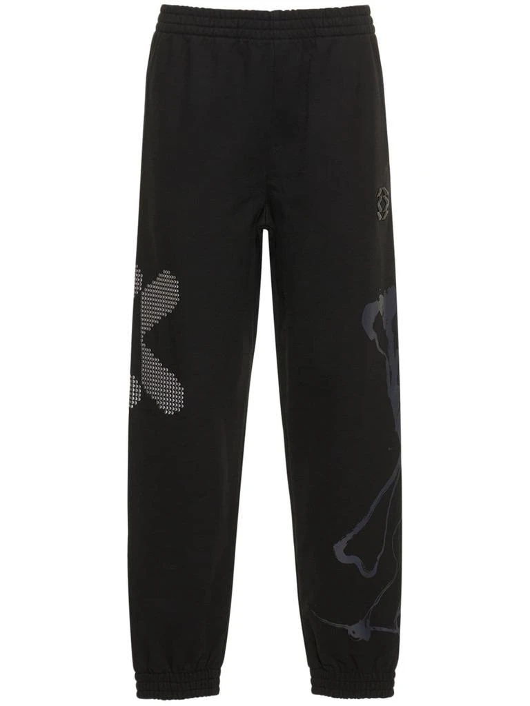 商品Alexander McQueen|Regular Cotton Jersey Sweatpants,价格¥949,第1张图片