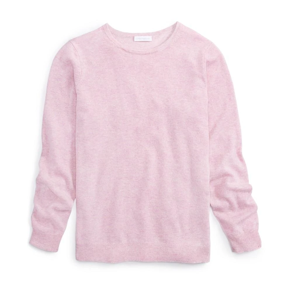 商品Charter Club|Plus Size Cashmere Wool Blend Crewneck Sweater, Created for Macy's,价格¥207,第3张图片详细描述