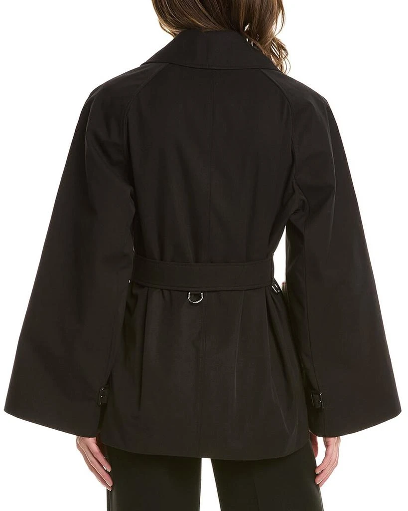 商品Burberry|Burberry Cape Sleeve Cropped Trench Jacket,价格¥11909,第2张图片详细描述
