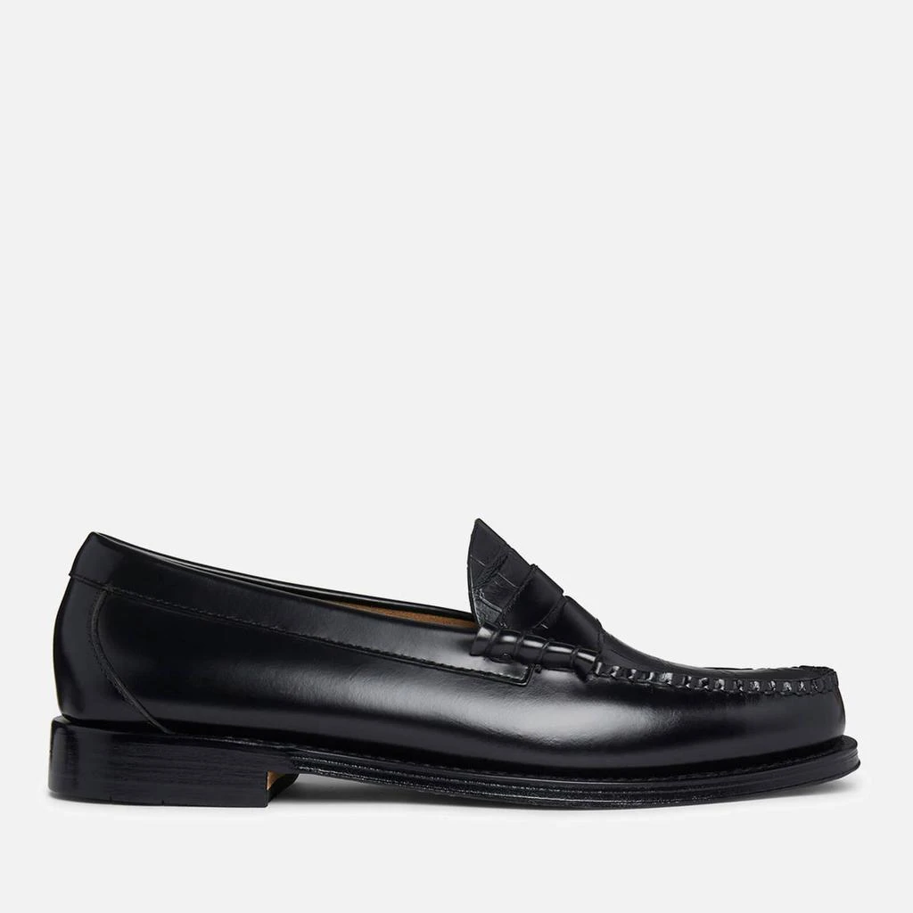 商品G.H. Bass|G.H Bass Men's Larson Moc Croc-Embossed Leather Penny Loafers,价格¥1368,第1张图片