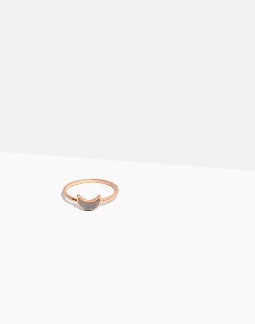 商品Madewell|Crescent Moon Ring,价格¥40,第1张图片