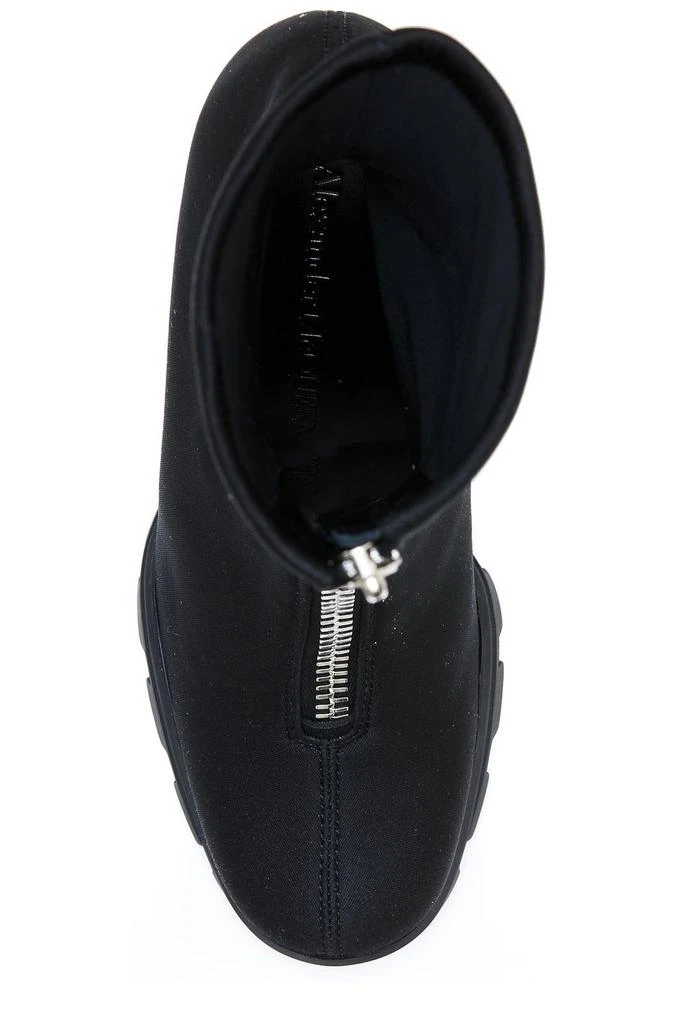 商品Alexander McQueen|Alexander McQueen Slim Tread Zipped Boots,价格¥3091,第4张图片详细描述