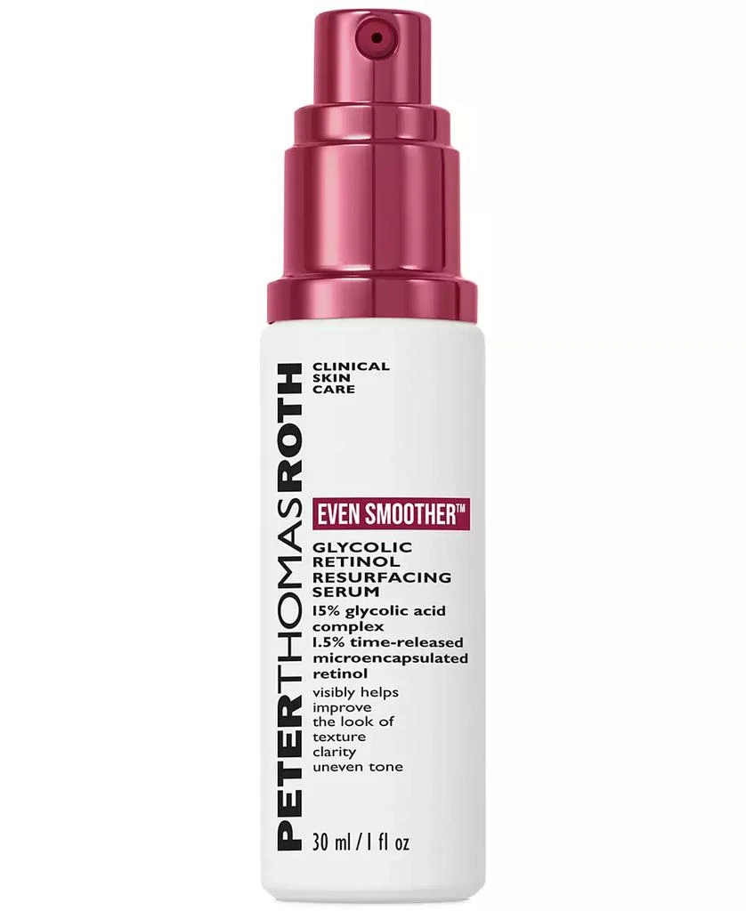 商品Peter Thomas Roth|Even Smoother Glycolic Retinol Resurfacing Serum, 1 oz,价格¥487,第2张图片详细描述