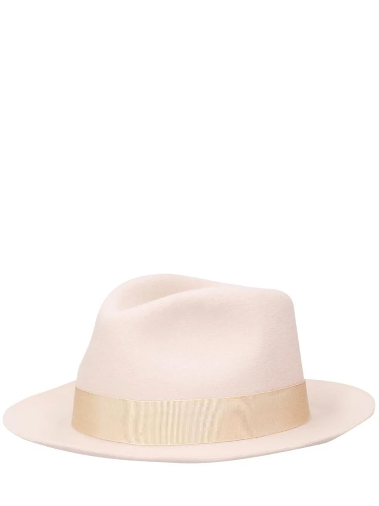 商品BORSALINO|Brushed Felt Fedora Hat,价格¥2830,第2张图片详细描述