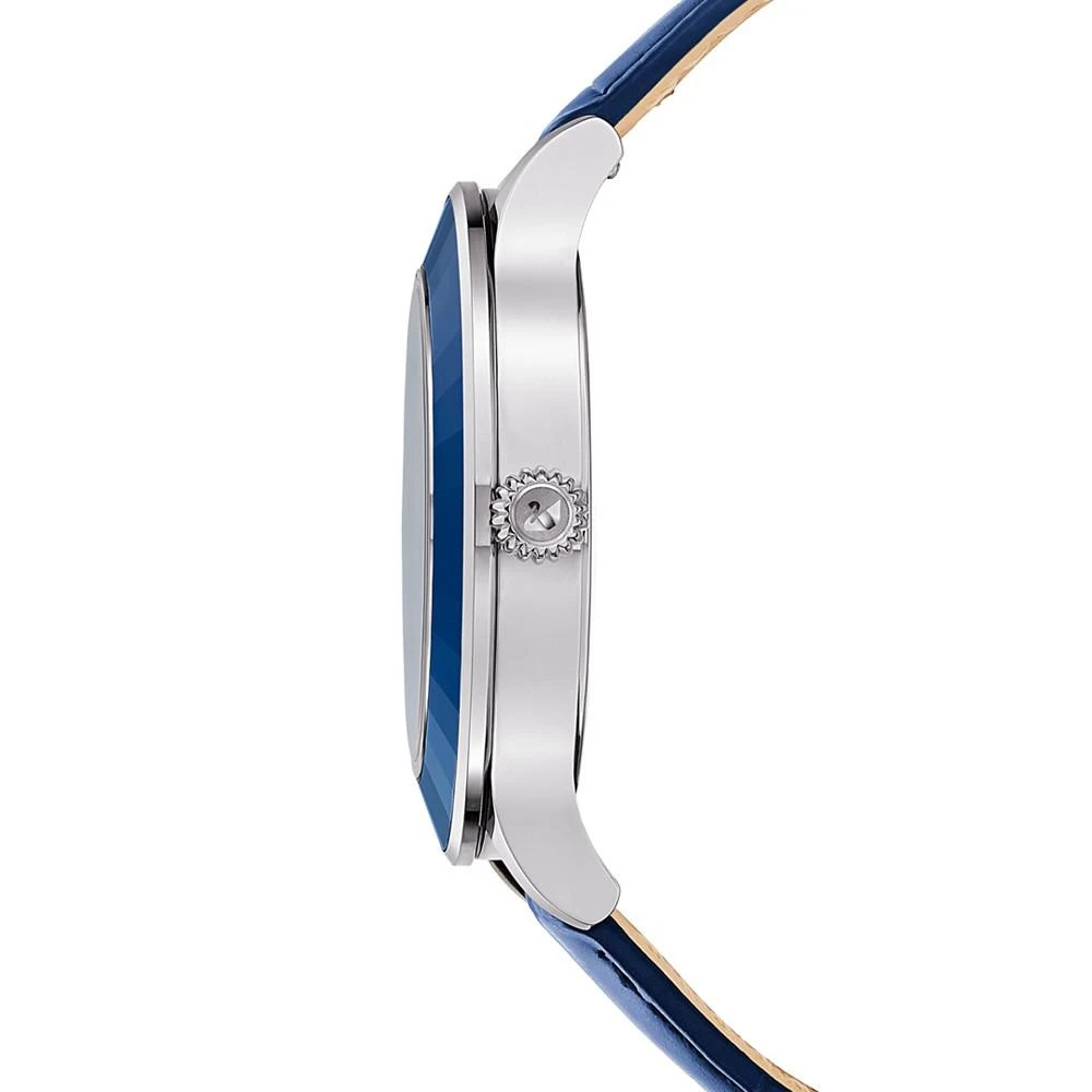商品Swarovski|Women's Swiss Octea Lux Moonphase Blue Leather Strap Watch 39mm - A Special Edition,价格¥3238,第2张图片详细描述