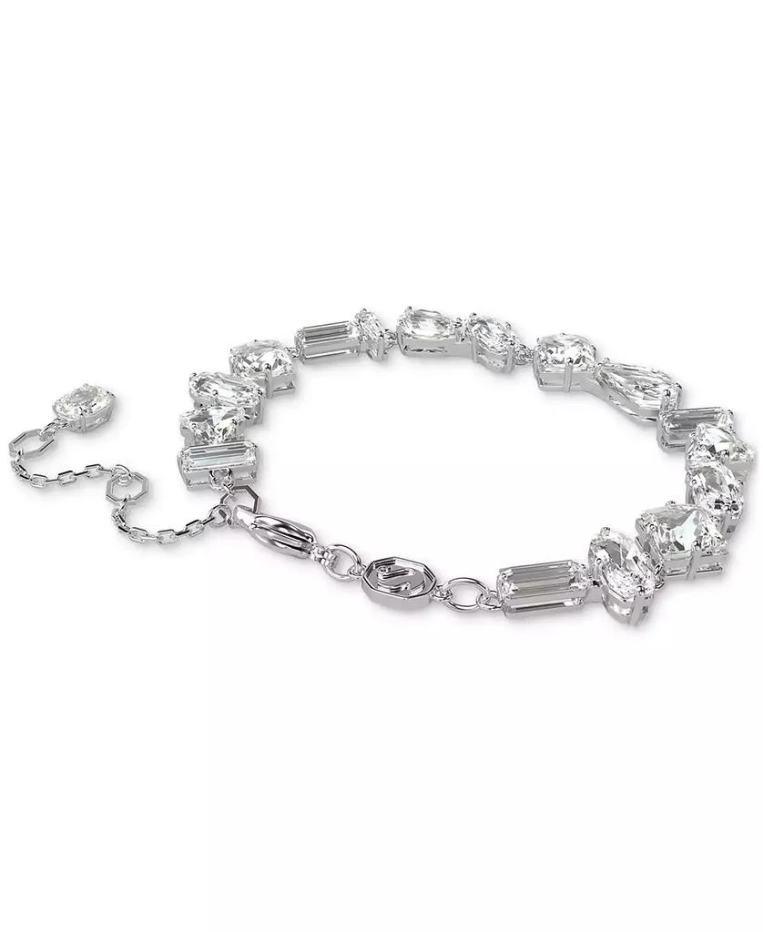 商品Swarovski|Rhodium-Plated Mixed Crystal Flex Bracelet,价格¥1198,第4张图片详细描述