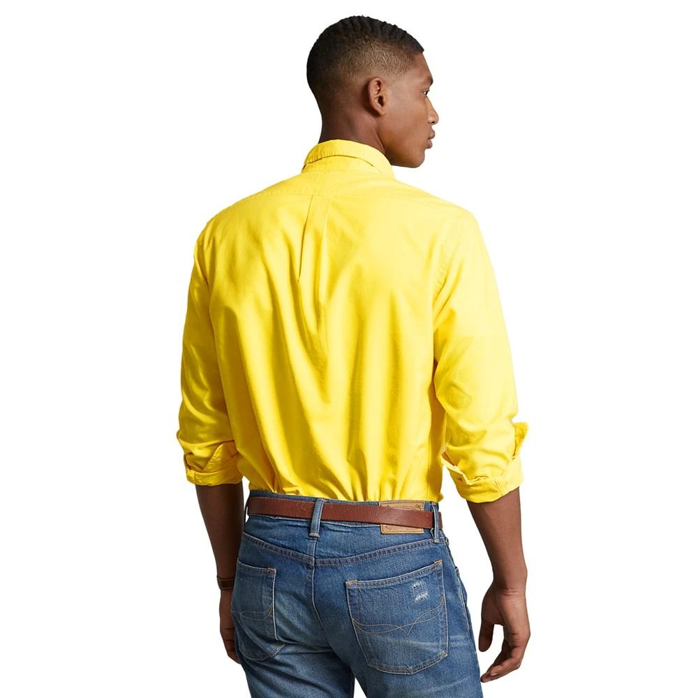 商品Ralph Lauren|Men's Classic-Fit Garment-Dyed Oxford Shirt,价格¥618,第2张图片详细描述