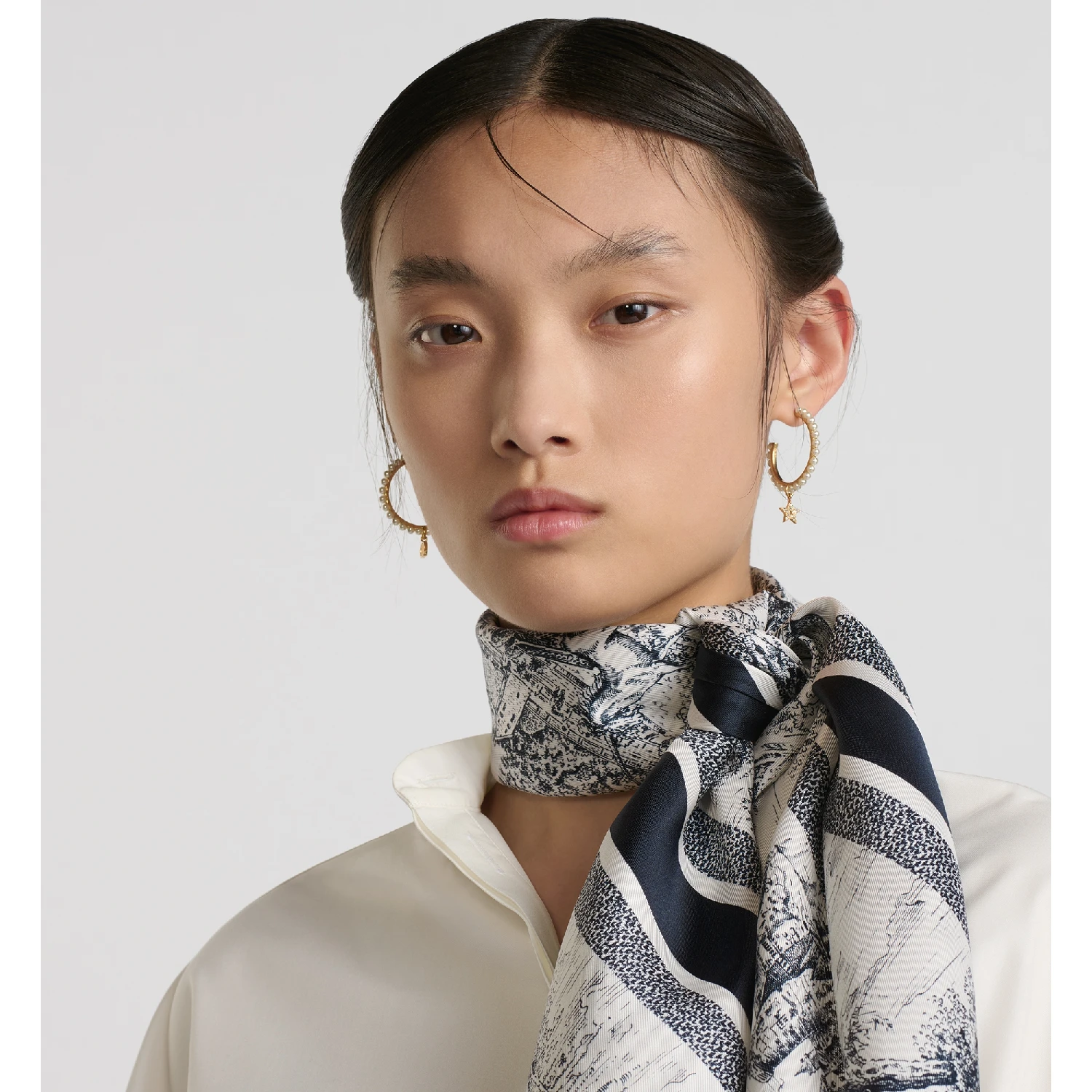 【预售】 迪奥 24秋冬 女士 丝巾 Dior 印花方巾 51SCO090I602_C540 商品