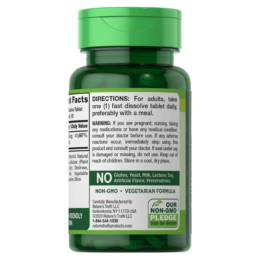 商品Nature's Truth|Methylcobalamin B-12 1, 000 mcg Berry,价格¥73,第2张图片详细描述