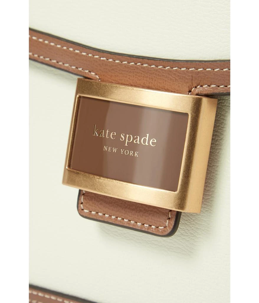商品Kate Spade|Katy Color-Blocked Textured Leather Medium Shoulder Bag,价格¥1577,第4张图片详细描述