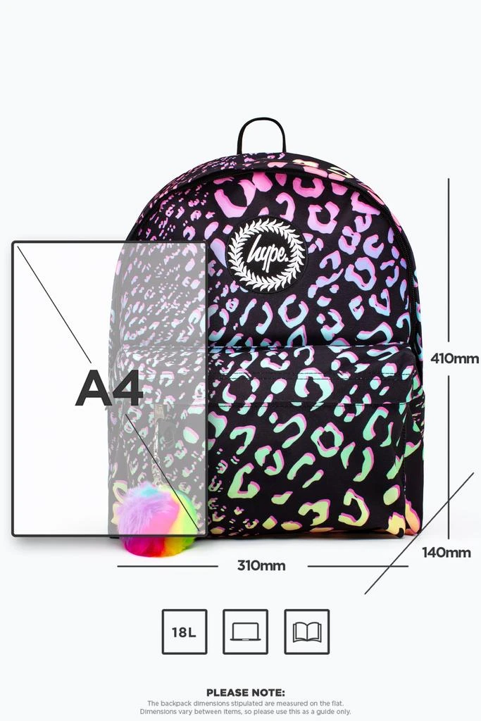 HYPE GRADIENT PASTEL ANIMAL PRINT BACKPACK 商品