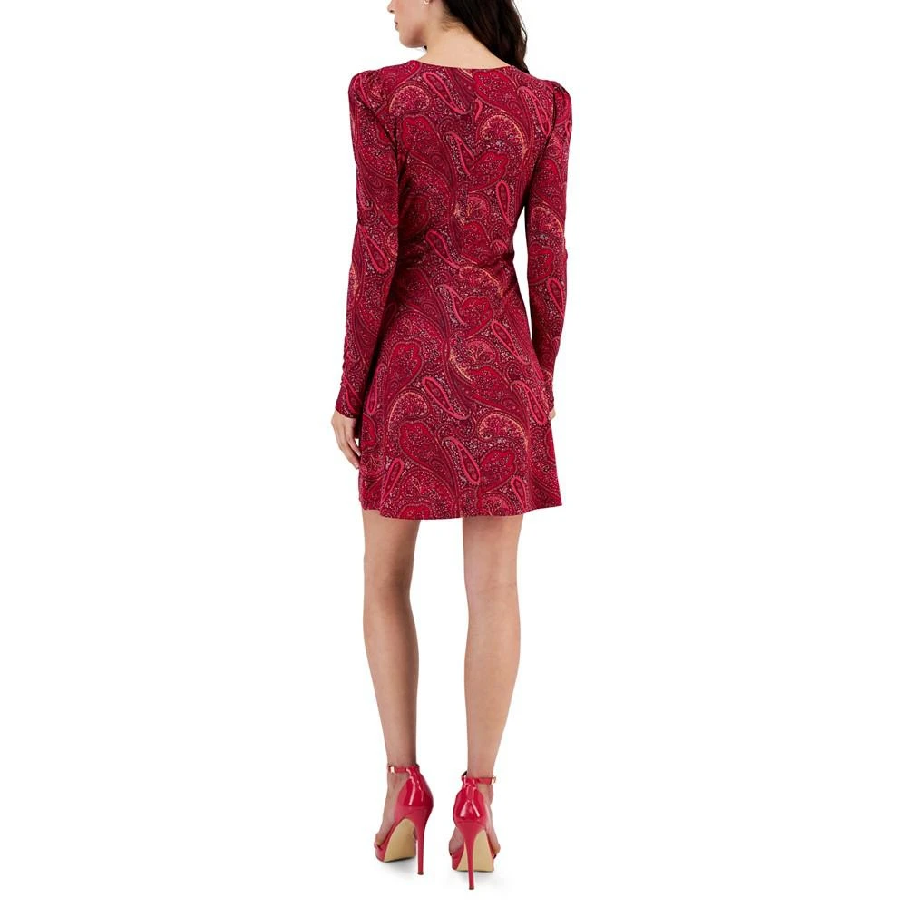 商品RACHEL Rachel Roy|Women's Paisley Keyhole Mini Dress,价格¥386,第2张图片详细描述