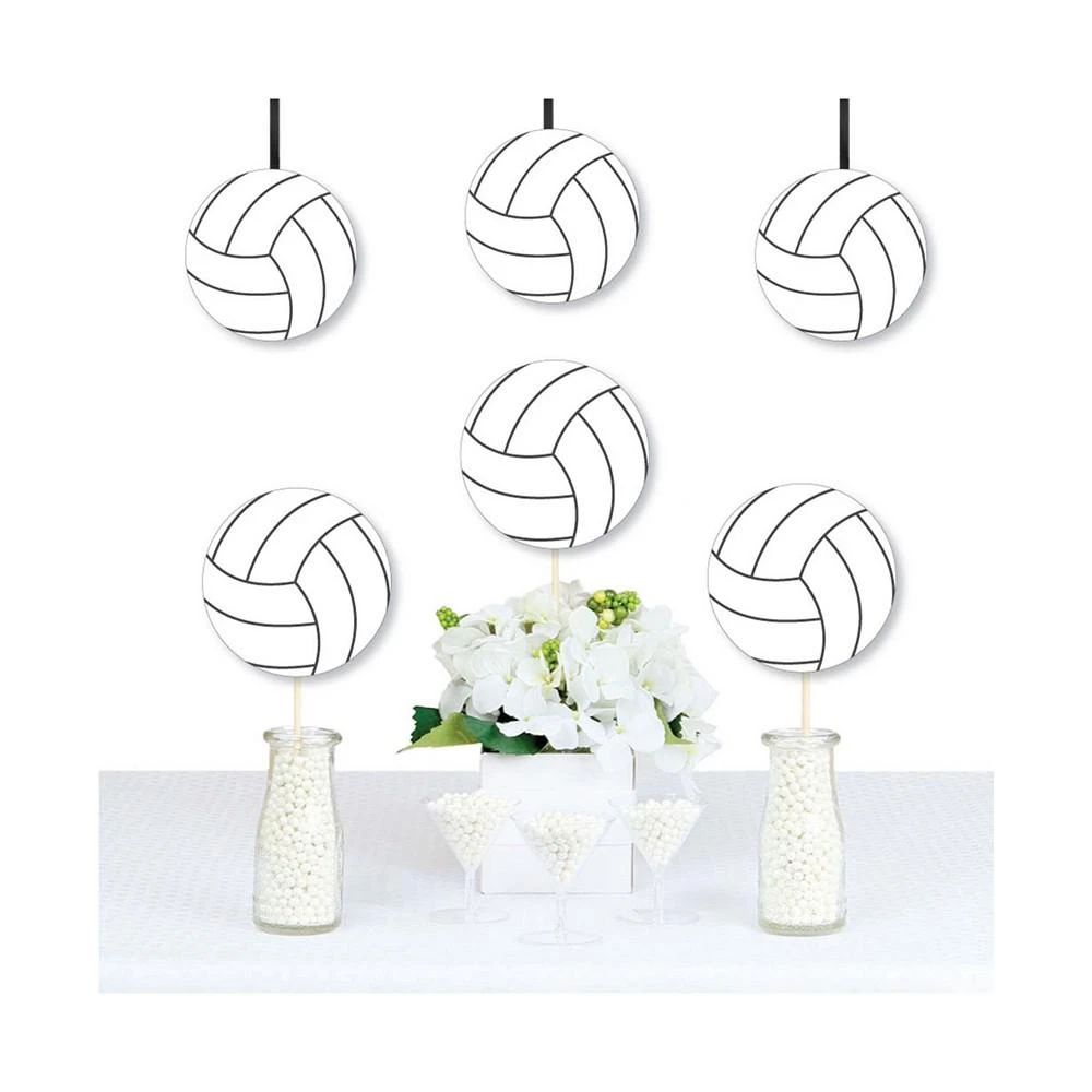 商品Big Dot of Happiness|Bump, Set, Spike - Volleyball - Decor DIY Party Essentials - 20 Ct,价格¥119,第1张图片