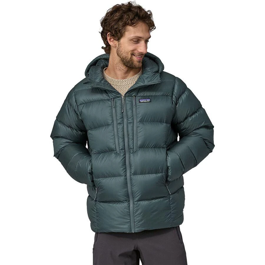 商品Patagonia|Fitz Roy Down Hooded Jacket - Men's,价格¥1941,第1张图片