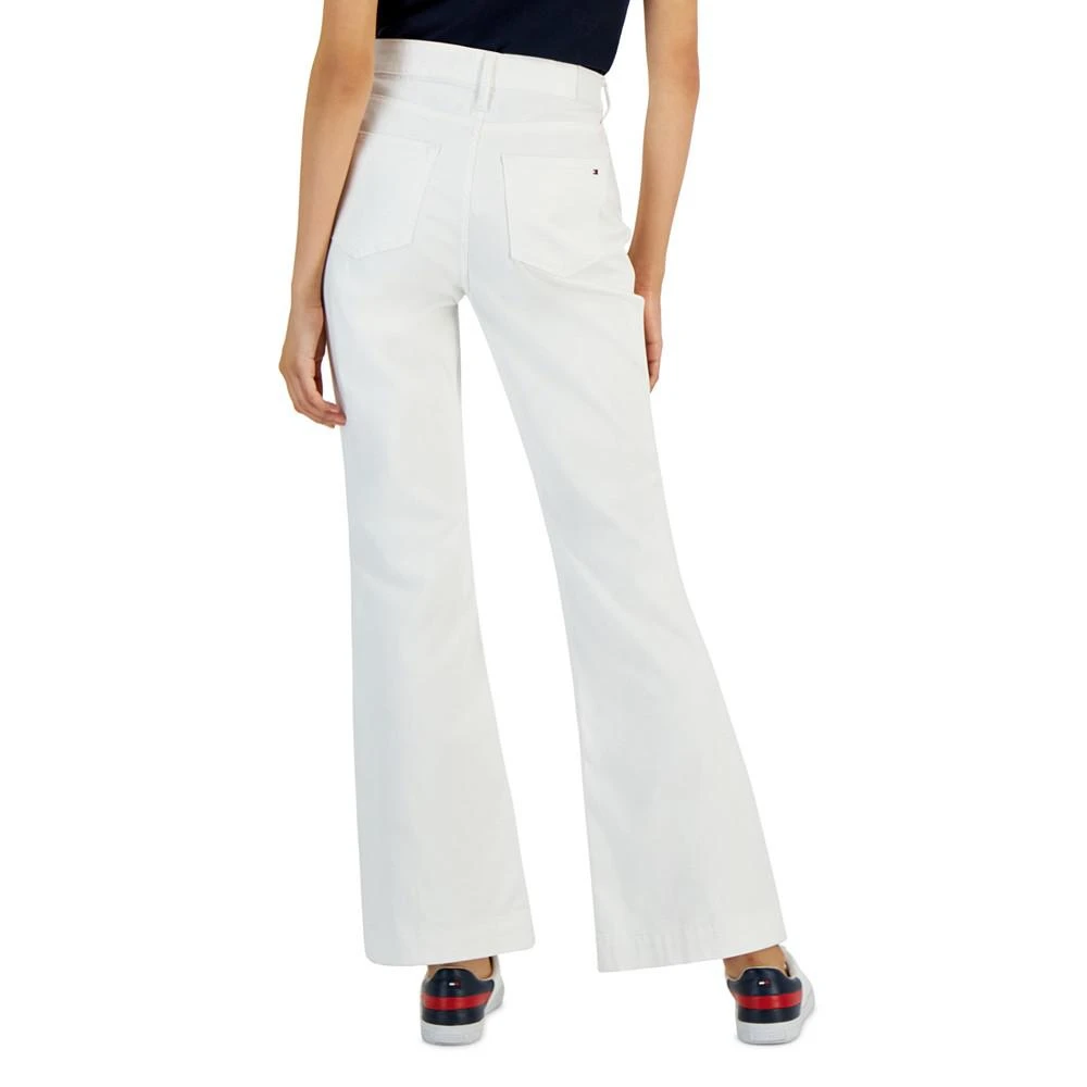 商品Tommy Hilfiger|Women's Seam-Front Flare-Leg Pants,价格¥150,第2张图片详细描述