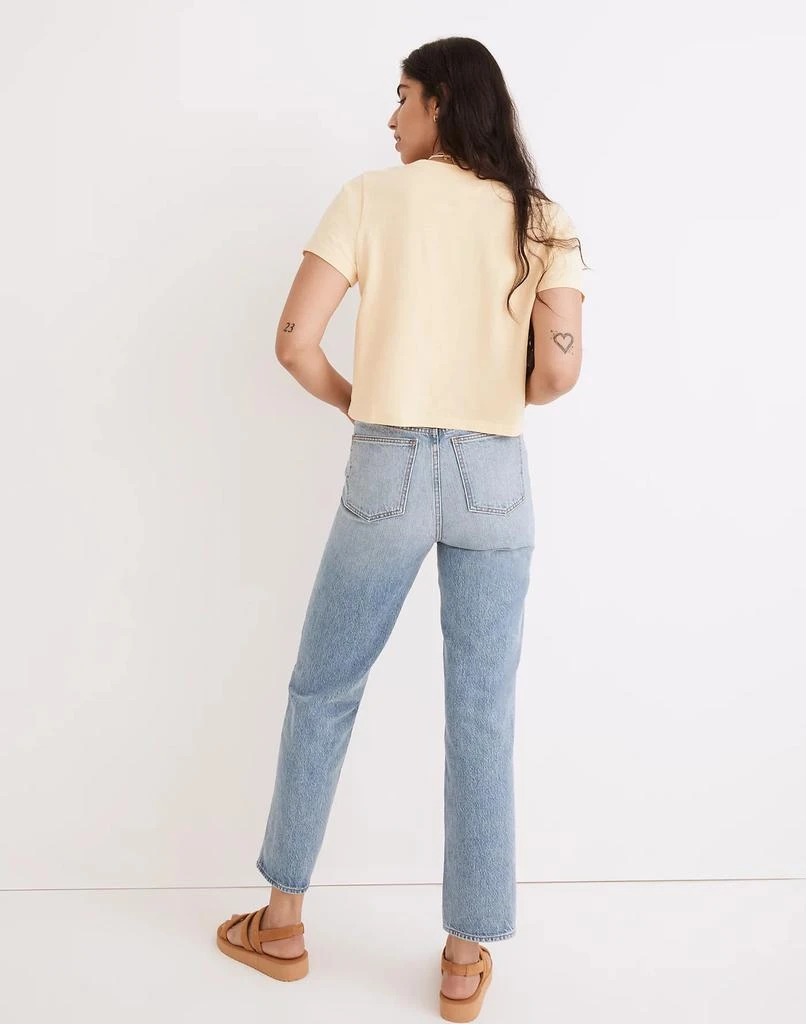 商品Madewell|Good Days Softfade Cotton Lakeshore Crop Tee,价格¥213,第3张图片详细描述