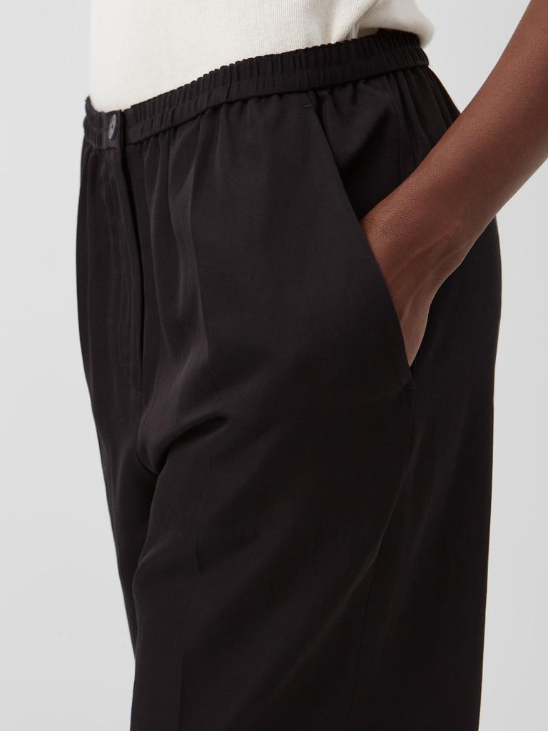 商品Joseph|Taio silk and cotton-blend relaxed trousers,价格¥3173,第5张图片详细描述