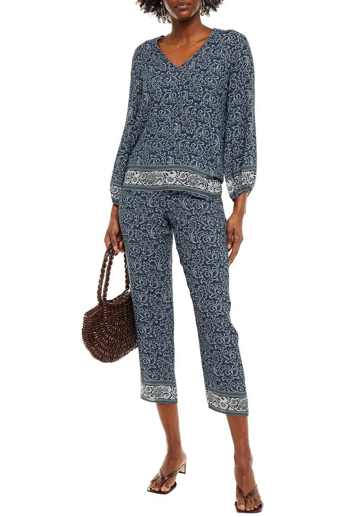 商品VANESSA BRUNO|Noem printed crepe blouse,价格¥729,第2张图片详细描述